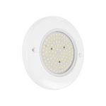 POOLARTY Υποβρύχιο Φωτιστικό για Σιντριβάνια/Πισίνες LED 8W 680lm 120° DC 12V Αδιάβροχο IP68 Ψυχρό Λευκό 6000K Dimmable - Bridgelux SMD Chip - 1m VDE Rubber Καλώδιο - Μ13 x Π13 x Υ2cm