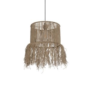 REGEN Boho Κρεμαστό Φωτιστικό Οροφής με Ντουί 1 x E27 AC 220-240V IP20 - Μπεζ - M30 x Π30 x Υ40cm