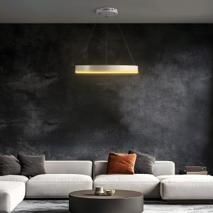 kelvo® VENOM KLV- Κρεμαστό Φωτιστικό Οροφής LED 45W 4500lm 120° AC 220-240V IP20 Ρυθμιζόμενο Λευκό CCT με Χειριστήριο από 2700K έως 6000K Dimmable - Lumileds SMD Chip - Λευκό Ματ - Μ60 x Π60 x Υ6.5cm