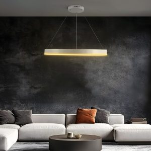 kelvo® VENOM KLV- Κρεμαστό Φωτιστικό Οροφής LED 67W 6700lm 120° AC 220-240V IP20 Ρυθμιζόμενο Λευκό CCT με Χειριστήριο από 2700K έως 6000K Dimmable - Lumileds SMD Chip - Λευκό Ματ - Μ80 x Π80 x Υ6.5cm