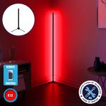 Μοντέρνο Minimal Επιτραπέζιο Μαύρο Φωτιστικό LED με Ασύρματο