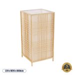 JUNIE Boho Επιδαπέδιο Φωτιστικό Πορτατίφ με Ντουί 1 x E27 AC 220-240V IP20 - Μπεζ - Μ20 x Π20 x Υ40cm