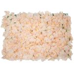 Συνθετικό Πάνελ Λουλουδιών - Κάθετος Κήπος Άγρια Ορτανσία Σομόν Μ60 x Υ40 x Π5cm