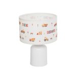 EXCAVATOR Παιδικό Επιτραπέζιο Φωτιστικό Πορτατίφ με Ντουί 1 x E27 AC 220-240V IP20 - Πολύχρωμο - Μ24 x Π24 x Υ32cm