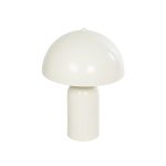 GASCO Μοντέρνο Επιτραπέζιο Φωτιστικό Πορτατίφ με Ντουί 1 x E27 AC 220-240V IP20 - Μπεζ - Μ26 x Π26 x Υ35cm