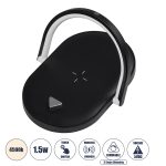 ECLIPSE Επιτραπέζιο Φωτιστικό Πορτατίφ LED 1.5W 1200lm 180° AC 220-240V IP20 Φυσικό Λευκό 4500K Dimmable Μαύρο Πλαστικό - Μ17 x Π13 x Υ10cm - 2 Xρόνια Εγγύηση