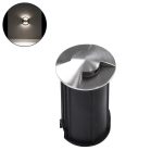 UNDERGROUNDRENA Φωτιστικό Σκαλοπατιού / Διαδρόμου LED 1W 115lm 30° DC 24V Αδιάβροχο IP68 Φυσικό Λευκό 4500K Dimmable - Bridgelux SMD Chip - Ανοξείδωτο Ατσάλι SS304 - Μ5 x Π5 x Υ9cm / Q4.2cm