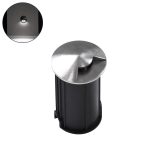 UNDERGROUNDRENA Φωτιστικό Σκαλοπατιού / Διαδρόμου LED 1W 115lm 30° DC 24V Αδιάβροχο IP68 Φυσικό Λευκό 4500K Dimmable - Bridgelux SMD Chip - Ανοξείδωτο Ατσάλι SS304 / Μ5 x Π5 x Υ9cm / Q4.2cm