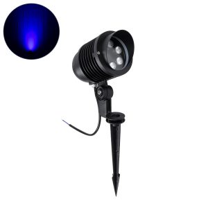 TREELIGHT-LINA Σποτ Φωτισμού Ειδικό για Φυτά - Δέντρα με Βάση Κήπου / Καρφωτό LED 6W 600lm 30° DC 24V Αδιάβροχο IP65 Μ10.5 x Π18 x Υ40cm Μπλε - Γκρι Ανθρακί