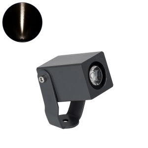 TREELIGHT-TREEMARO Σποτ Φωτισμού Ειδικό για Φυτά - Δέντρα LED 3W 345lm 8° DC 24V Αδιάβροχο IP67 Μ3.5 x Π6.4 x Υ10cm Φυσικό Λευκό 4500K - Γκρι Ανθρακί