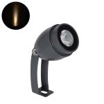 TREEGAL Φωτιστικό Σποτ για Φυτά LED Αδιάβροχο Θερμό Λευκό Γκρι