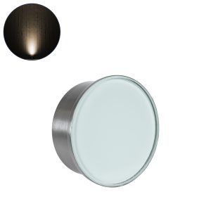 UNDERWATER-LURE Υποβρύχιο Χωνευτό Φωτιστικό Σποτ Ειδικό για Σιντριβάνια - Πισίνες - Τζακούζι LED 12W 1080lm 120° DC 24V Αδιάβροχο IP68 Φ12 x Υ5cm Θερμό Λευκό 2700K - Ανοξείδωτο Ατσάλι