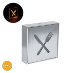 SENSATI Φωτιστικό Τοίχου Ένδειξης RESTAURaNT FORK & KNIFE