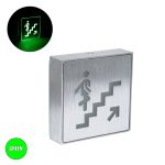 SENSATI Διακοσμητικό Φωτιστικό Τοίχου Ένδειξης LED Πράσινο