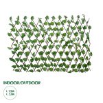 Artificial Garden GOLDEN POTHOS Πτυσσόμενη Πέργκολα Τεχνητής Φυλλωσιάς - Κάθετος Κήπος Σύνθεση Πόθος Μ110 x Π10 x Υ120cm (min) Μ310 x Π10 x Υ45cm (max)