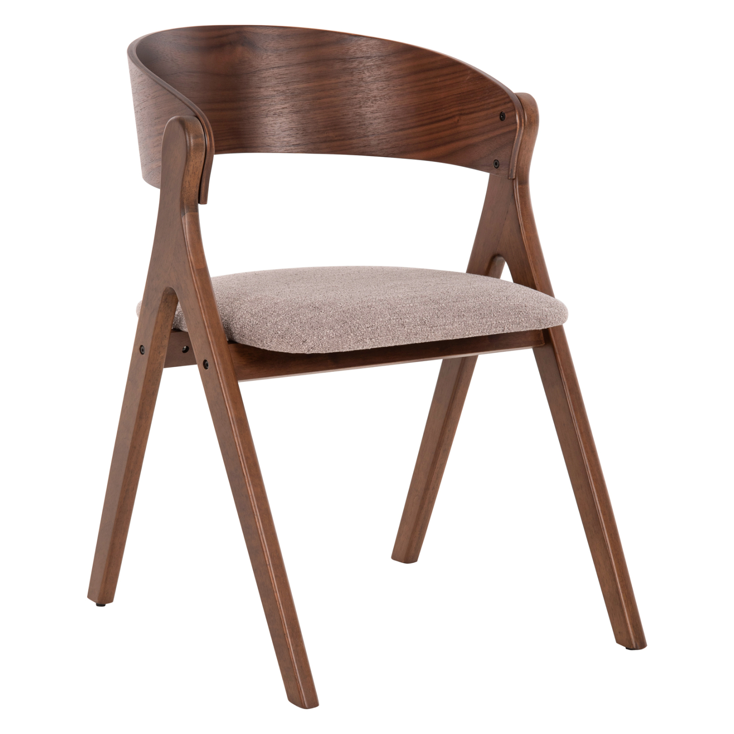 ΚΑΡΕΚΛΑ NEKKER RUBBERWOOD ΚΑΡΥΔΙ ΜΠΕΖ 56x55x78Y-Τιμή Σετ 2 τεμ.