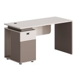 ΓΡΑΦΕΙΟ ΜΕ ΑΡΙΣΤΕΡΟ ΝΤΟΥΛΑΠΙ NEWLINE ΕΚΡΟΥ ΑΝΟΙΧΤΟ ΚΑΦΕ