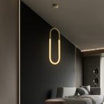 kelvo® GLOW KLV- Κρεμαστό Φωτιστικό Οροφής LED 18W 1800lm 360° AC 220-240V IP20 Ρυθμιζόμενο Λευκό CCT με On/Off 2700K/4500K/6000K - Lumileds SMD Chip - Χρυσό Πλατίνα - Μ20 x Π2.5 x Υ60cm