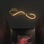 kelvo® GLOW KLV- Φωτιστικό Οροφής LED 18W 1800lm 360° AC 220-240V IP20 Ρυθμιζόμενο Λευκό CCT με On/Off 2700K/4500K/6000K - Lumileds SMD Chip - Χρυσό Πλατίνα - Μ65 x Π30 x Υ30cm