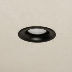 kelvo® LAMDA KLV- Χωνευτό Φωτιστικό Downlight Σποτ Μπάνιου για Λάμπα MR16 με Ντουί GU10 AC 220-240V Αδιάβροχο IP65 - Μαύρο Ματ - Μ8.5 x Π8.5 x Υ3.5cm / Q7.5cm