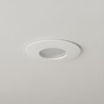 kelvo® KAPA KLV- Χωνευτό Φωτιστικό Downlight Σποτ Μπάνιου για Λάμπα MR16 με Ντουί GU10 AC 220-240V Αδιάβροχο IP65 - Λευκό Ματ - Μ8.5 x Π8.5 x Υ4.2cm / Q7.5cm