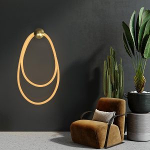 kelvo® GLOW KLV- Φωτιστικό Τοίχου ΑΑπλίκα LED Ρυθμιζόμενο