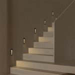 kelvo® STEPART KLV- Χωνευτό Φωτιστικό Σκαλοπατιού / Διαδρόμου LED 3W 375lm 45° AC 220-240V Αδιάβροχο IP65 Θερμό Λευκό 2700K - Lumileds SMD Chip & TÜV SÜD Driver - Μαύρο Ματ - Μ6.5 x Π6.5 x Υ21cm / Q5.4 x 18.9cm