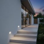 kelvo® STEPART KLV- Χωνευτό Φωτιστικό Σκαλοπατιού / Διαδρόμου LED 3W 375lm 45° AC 220-240V Αδιάβροχο IP65 Θερμό Λευκό 2700K - Lumileds SMD Chip & TÜV SÜD Driver - Λευκό Ματ - Μ10.5 x Π4.5 x Υ6cm / Q9.1 x 4.5cm