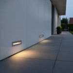 kelvo® STEPART KLV- Χωνευτό Φωτιστικό Σκαλοπατιού / Διαδρόμου LED 4W 500lm 45° AC 220-240V Αδιάβροχο IP65 Θερμό Λευκό 2700K - Lumileds SMD Chip & TÜV SÜD Driver - Γκρι Ανθρακί Ματ - Μ21 x Π5.5 x Υ6.5cm / Q20.3 x 5.6cm