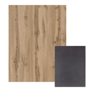 ΕΠΙΦΑΝΕΙΑ ΤΡΑΠΕΖΙΟΥ HPL ΟΡΘΟΓΩΝΙΑ SONAMA OAK 60x80εκ. -Τιμή Σετ 2 τεμ.