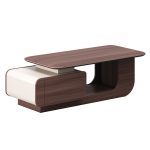 ΤΡΑΠΕΖΙ ΣΑΛΟΝΙΟΥ ΓΡΑΦΕΙΟΥ ΣΕΙΡΑ PRESIDENT ΜΕΛΑΜΙΝΗ ΚΑΡΥΔΙ-ΜΠΕΖ 140x60x45Υεκ