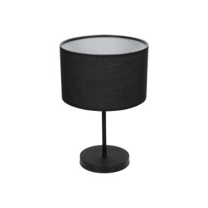 STRING Μοντέρνο Επιτραπέζιο Φωτιστικό Πορτατίφ με Ντουί 1 x E27 AC 220-240V IP20 - Μαύρο - Μ24 x Π24 x Υ37cm