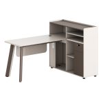 ΓΡΑΦΕΙΟ ΔΕΞΙΑ ΓΩΝΙΑ NEWLINE ΜΕΛΑΜΙΝΗ ΔΙΑ ΑΛΟΥΜΙΝΙΟΥ