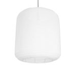 ROMINA Μοντέρνο Κρεμαστό Φωτιστικό Οροφής με Ντουί 1 x E27 AC 220-240V IP20 - Λευκό - Μ60 x Π60 x Υ65cm