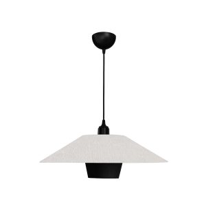 STORM Μοντέρνο Κρεμαστό Φωτιστικό Οροφής με Ντουί Μαύρο