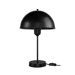 GAZETA Μοντέρνο Επιτραπέζιο Φωτιστικό Πορτατίφ με Ντουί 1 x E27 AC 220-240V IP20 - Μαύρο - Μ25 x Π25 x Υ39cm