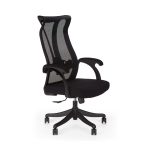 Καρέκλα γραφείου διευθυντή MONE ύφασμα mesh - Μαύρο 53x50x130