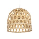 MANGEA Boho Κρεμαστό Φωτιστικό Οροφής με Ντουί Μπεζ