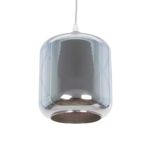 NEPTUNE Μοντέρνο Κρεμαστό Φωτιστικό Οροφής με Ντουί 1 x E27 AC 220-240V IP20 - Πολύχρωμο - Μ18 x Π18 x Υ25cm