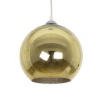 SATURN Μοντέρνο Κρεμαστό Φωτιστικό Οροφής με Ντουί 1 x E27 AC 220-240V IP20 - Πολύχρωμο - Μ25 x Π25 x Υ22cm