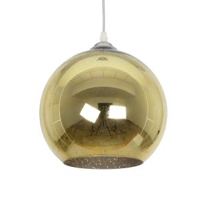 SATURN Μοντέρνο Κρεμαστό Φωτιστικό Οροφής με Ντουί 1 x E27 AC 220-240V IP20 - Πολύχρωμο - Μ25 x Π25 x Υ22cm