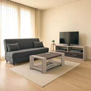 Φοιτητικό πακέτο επίπλων σαλονιού New Living σετ 3 τμχ