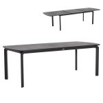 ΤΡΑΠΕΖΙ ΕΠΕΚΤΕΙΝΟΜΕΝΟ SYMPO ΓΚΡΙ ΑΛΟΥΜΙΝΙΟ 220-300x100x75Υεκ