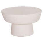 ΤΡΑΠΕΖΙ ΣΑΛΟΝΙΟΥ PIRSON FIBER CEMENT ΣΕ ΛΕΥΚΟ--Φ60x36Υεκ.