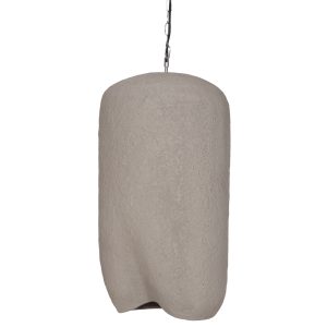 ΦΩΤΙΣΤΙΚΟ ΟΡΟΦΗΣ ΚΡΕΜΑΣΤΟ LOGKY CEMENT ΓΚΡΙ 35x35x67Υεκ