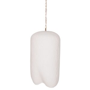 ΦΩΤΙΣΤΙΚΟ ΟΡΟΦΗΣ ΚΡΕΜΑΣΤΟ LOGKY CEMENT ΛΕΥΚΟ 35x35x67Υεκ