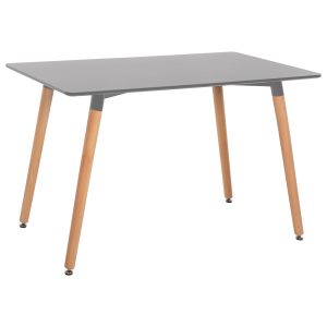 ΤΡΑΠΕΖΙ MINIMAL ΑΝΟΙΧΤΟ ΓΚΡΙ MDF-ΠΟΔΙΑ ΟΞΙΑ ΦΥΣΙΚΟ ΧΡΩΜΑ