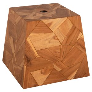 ΒΑΣΗ ΟΜΠΡΕΛΑΣ ΤΣΙΜΕΝΤΟΥ ΕΞΩΤΕΡΙΚΗ ΕΠΕΝΔΥΣΗ ΞΥΛΟ ΤΕΑΚ-ΤΡΥΠΑ Φ5εκ- 47x47x42Υεκ.