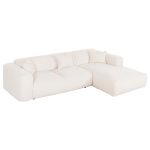ΚΑΝΑΠΕΣ ΓΩΝΙΑ BRICKEN ΛΕΥΚΟ ΥΦΑΣΜΑ 110-282x98-160x72Υ