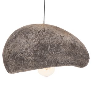 ΦΩΤΙΣΤΙΚΟ ΟΡΟΦΗΣ ΜΕ ΟΨΗ ΠΕΤΡΑΣ STONER (M) ΓΚΡΙ--55x45x40Υεκ.